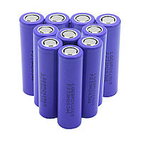 Акумулятор 18650 Li-Ion GBM261865 (LG M26), 2600mAh, 10A, 3.7V ціна за штуку, Purple, 2 шт. в упаковці, ціна