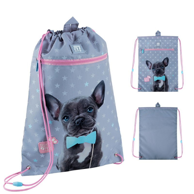 Сумка для взуття Kite Studio Pets SP24-601M-3 46x33 см сірий, фото 1