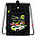 Сумка для взуття Kite Hot Wheels HW24-601M-1 46x33 см чорний, фото 3