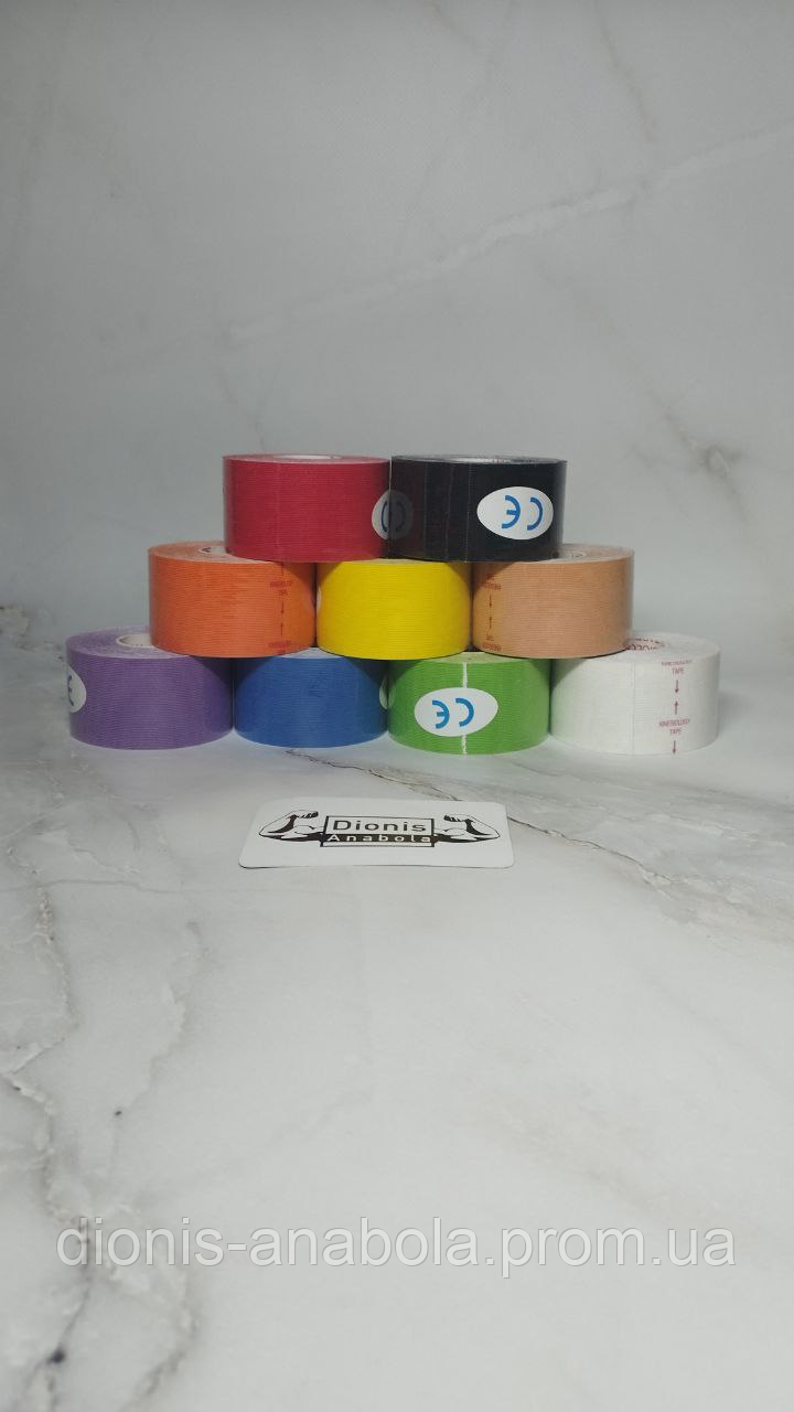 Кінезіо тейп Kinesiology Tape 3.8см х 5м