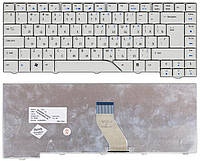 Клавіатура для ноутбука Acer Aspire 4710, 4520, 5315, 5520, 5710, 5710G, 5710Z, 5710ZG, 5720, 5920 White RU
