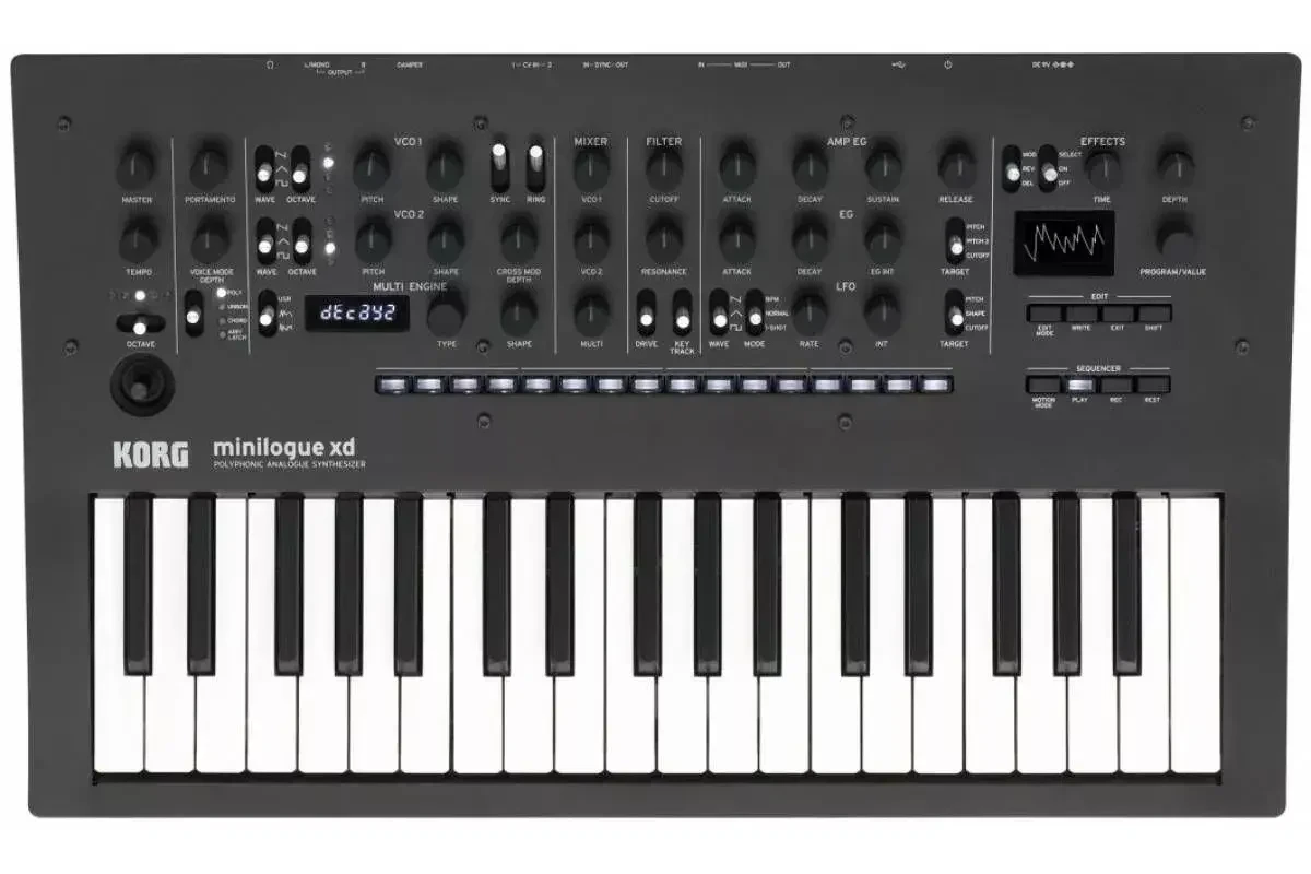 Аналоговий синтезатор Korg MINILOGUE-XD