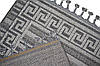 Безворсовий турецький килим CALIDO 08262A ANTHRACITE-BEIGE, фото 6