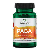 Swanson PABA 500 mg 120 капс Lodgi