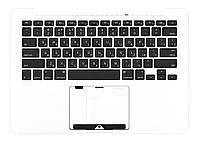 Клавіатура для ноутбука Apple MacBook Pro (A1425) Black, (Silver TopCase), RU (горизонтальний ентер)