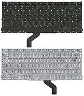 Клавіатура для ноутбука Apple MacBook Pro (A1425) з підсвічуванням (Light) Black, (No Frame), RU (вертикальний