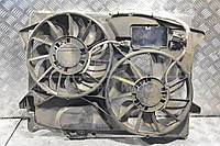 Вентилятор радиатора комплект 2 секции 9 лопастей+7 лопастей с диффузором Opel Antara 2.2cdti 2007-2015