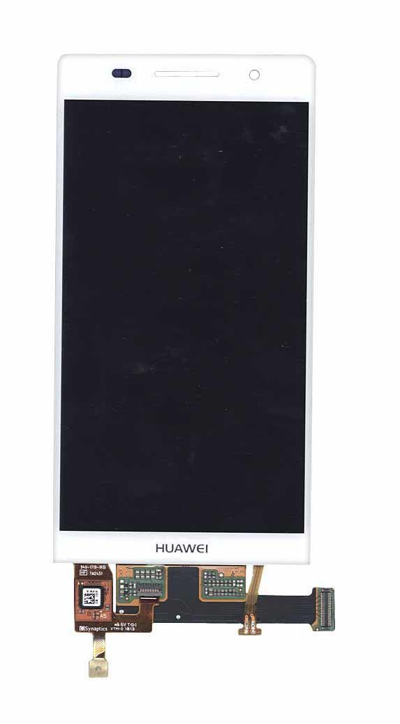 Матриця з тачскріном (модуль) для Huawei Ascend P6 білий