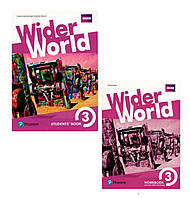 Wider World 3 1nd edition комплект Students book+ Workbook