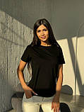 Жіноча літня футболка 42/46 р новинка 2024, фото 4