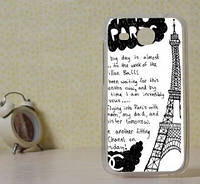 Оригинальный чехол панель накладка для Huawei Y600 с картинкой Письмо в Париж