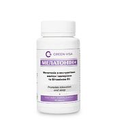 Мелатонин+ мелисса, валериана и витамин В1 60 капсул
