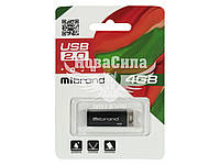 Флешка (USB) 4GB (Mibrand) Chameleon Black MI2.0/CH4U6B