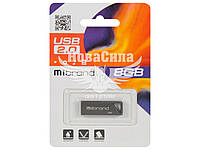 Флешка (USB) 8GB (Mibrand) Stingray Grey MI2.0/ST8U5G MI2.0/ST8U5G