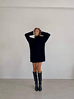 Идеальная женская свитер-туника с воротником