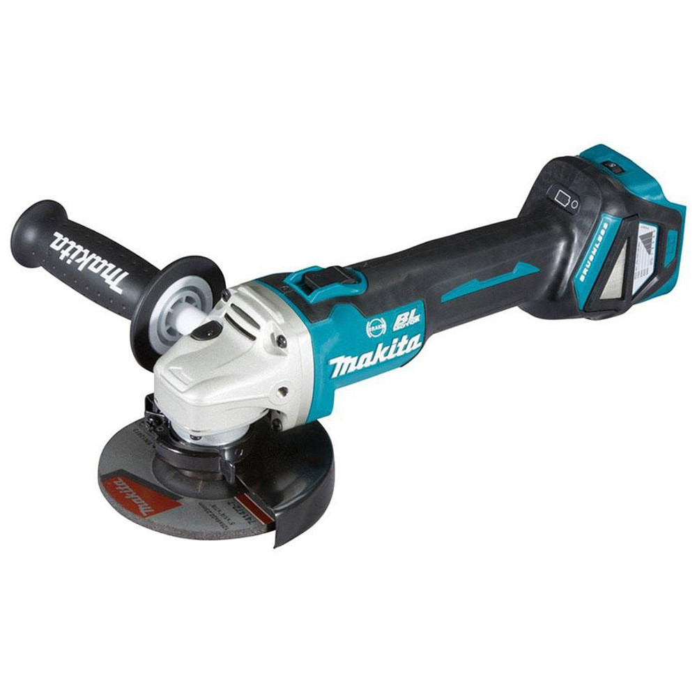 Кутова шліфувальна машинка Makita DGA513Z акумуляторна болгарка для дому та роботи 125 мм з регулюванням обертів