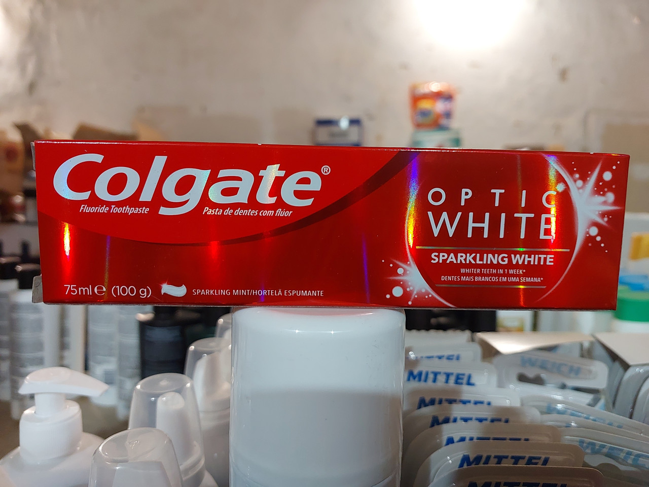Зубна паста Colgate Optic White Sparkling White 75 мл