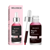 HollySkin Glycolic Acid 10 Minutes Peeling Кислотна сироватка-пілінг для обличчя, 30 мл