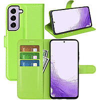 Чехол-книжка Litchie Wallet Samsung Galaxy S23 Light Green BB, код: 8130963