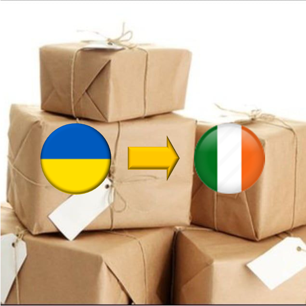 Доставка посилок з України в Ірландію