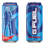 Енергетик GFuel Energy Faze Jew Ragin Gummy Fish Zero Sugar 473ml, фото 3