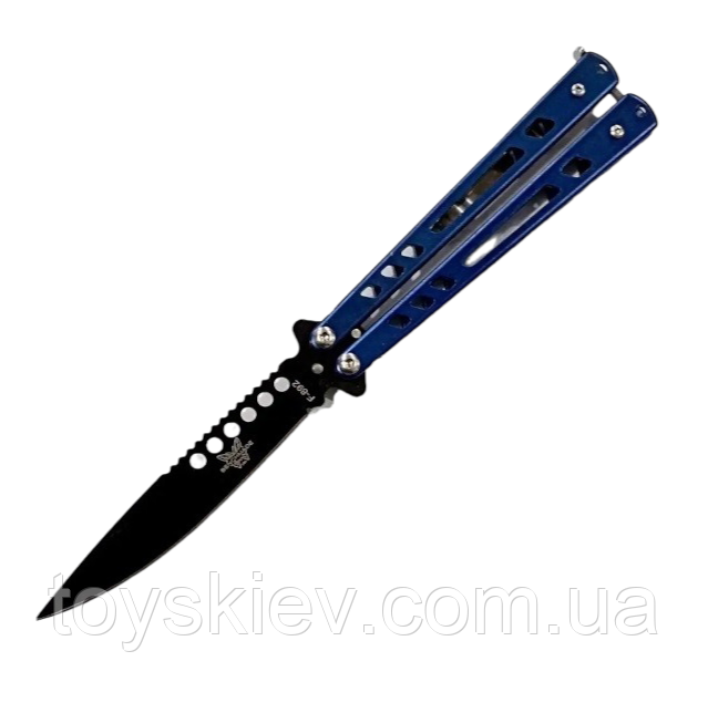 Ніж метелик A1006 Blue, фото 1