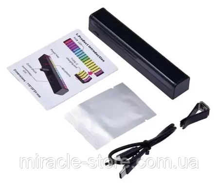 Автомобільна ароматична лампа з мікрофоном RGB F1 (100), фото 2