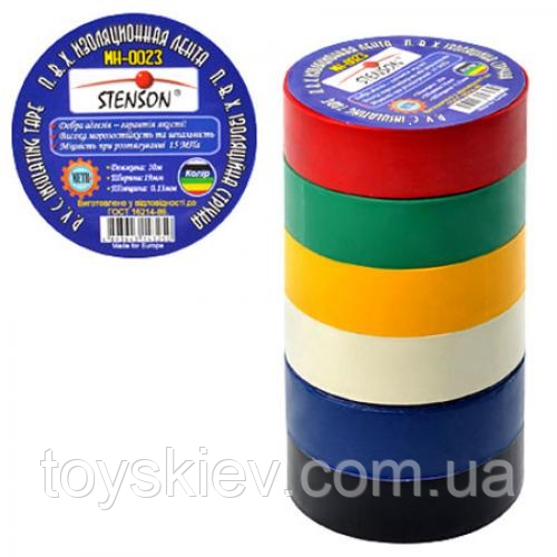 Ізострічка стінсон (stenson) 25 м асорті MH-0028