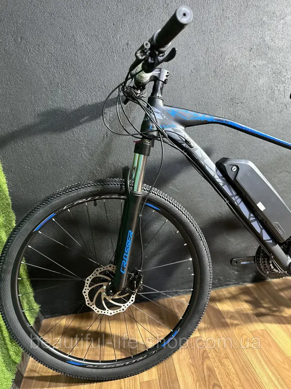 Электровелосипед E-LAVA 29" рама 18" мощность 750W трещетка Shimano аккумулятор 15A 48V тормоза гидравлика - фото 9 - id-p2131372596