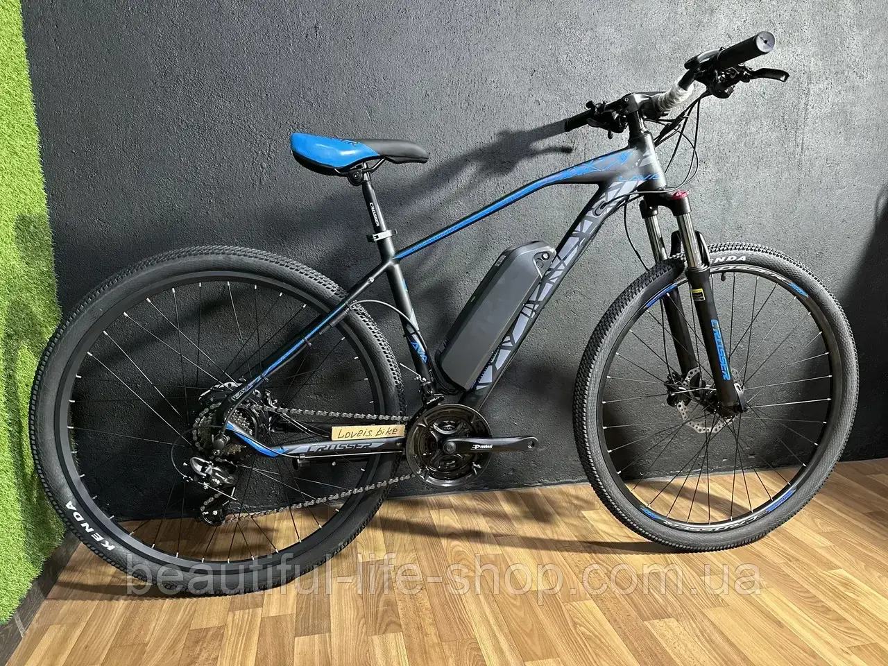 Электровелосипед E-LAVA 29" рама 18" мощность 750W трещетка Shimano аккумулятор 15A 48V тормоза гидравлика - фото 1 - id-p2131372596