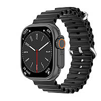 Cмарт часы SmartX8 Ultra NFC звонки тонометр (Android & iOS) SWS8UO Черный