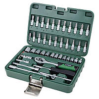 Профессиональный набор ручного инструмента Grad 46шт. набор ключей для авто и дома 6004015 SK