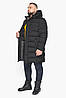 Куртка стильна чоловіча великого розміру в чорному кольорі модель 51864 60 (5XL) 62 (6XL), фото 2