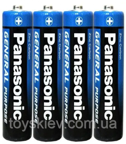 Батарейка Panasonic R3/AAA