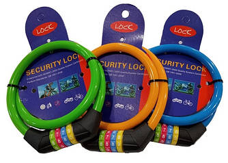 Велосипедний замок N-4 Кодовий