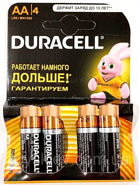 Батарейка Durasell R6/AA "РАСПРОДАЖА РЖАНІ"