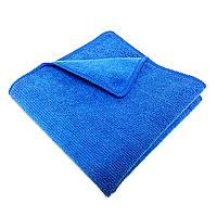 Тряпка для уборки (микрофибра) универсальная, 30х30, 250 г/м2 - синий цвет