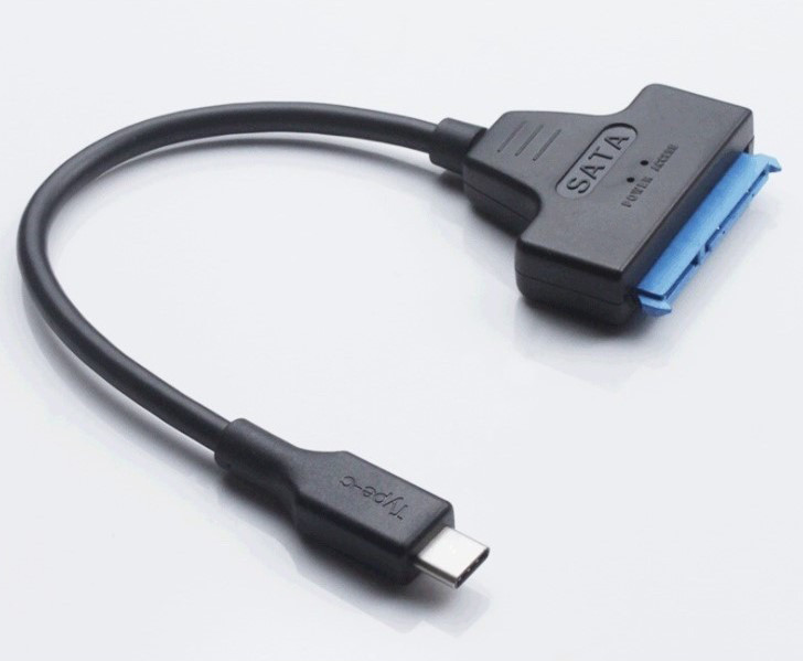 Перехідник USB Type C - SATA 2.5 для жорсткого диску HDD, SSD