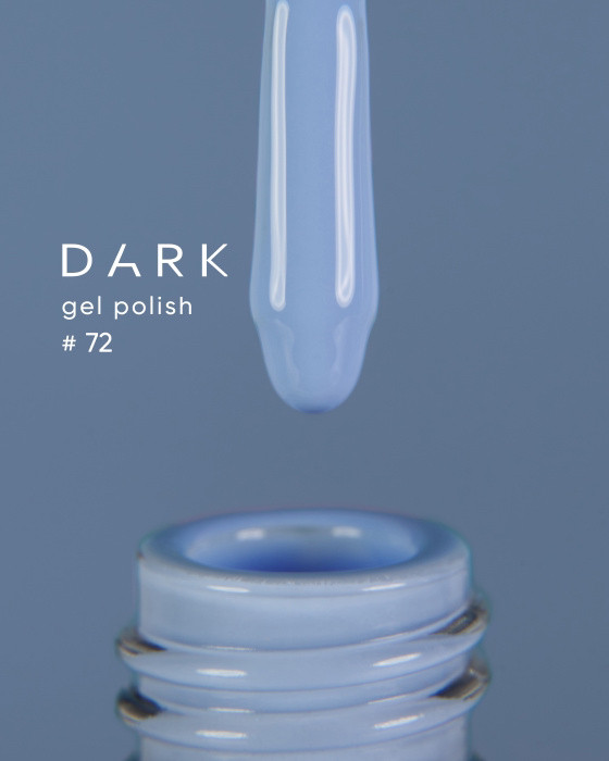 DARK GEL POLISH (NEW COLLECTION) 72, 10 ML
