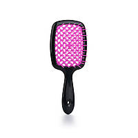 Расческа для волос продувная Janeke Small Superbrush массажная щетка для головы (цвет #01, 118-01K)