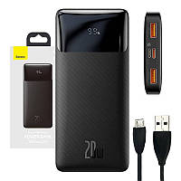 Повербанк Power Bank Baseus 10000mAh 20W Black Overseas Edition PPBD050301