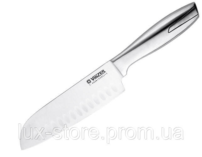 Нож Сантоку Vinzer VZ-50315 17.8 см m - фото 1 - id-p2131424888