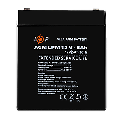 Акумулятор AGM LPM 12V - 5 Ah