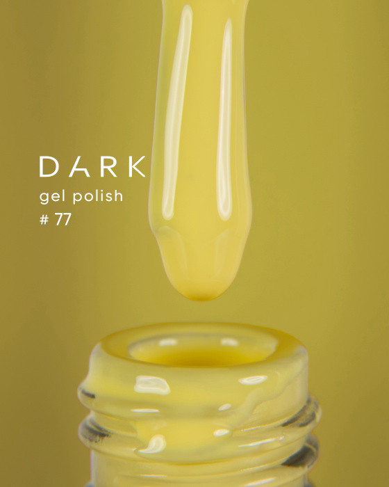 DARK GEL POLISH (NEW COLLECTION) 77, 10 ML