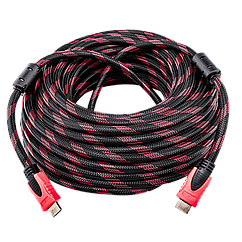 Кабель HDMI-HDMI Ver 1.4 для 3D 20 м (додаткове обплетення)