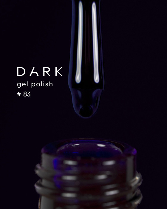 DARK GEL POLISH (NEW COLLECTION) 83, 10 ML