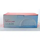 Лампа для манікюру SunOne Nail Lamp FD77-1 Ультрафіолетова гібридна лампа 48W, фото 6