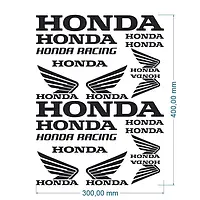 Авто мото наклейка Honda kit