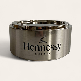 Металева підставка під пляшку коньяку Hennessy 12х5.5 см, Франція