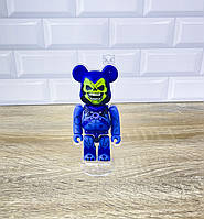 Акриловая коллекционная фигурка Bearbrick Masters of the Universe Skeletor